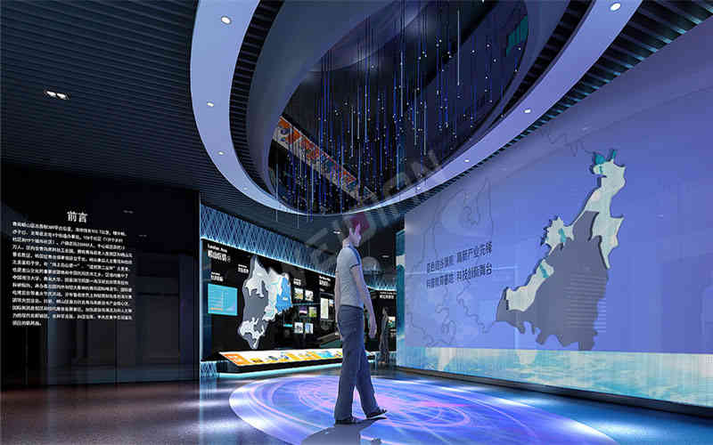 青島藍色硅谷產(chǎn)業(yè)創(chuàng)業(yè)帶科普體驗館設(shè)計方案