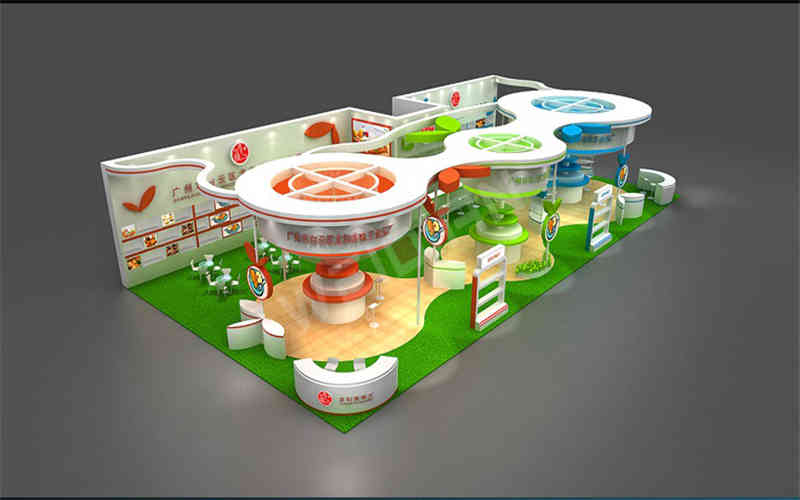 廣州展覽裝飾設(shè)計公司助力龍歸美味王廣州國際進(jìn)口食品展覽會FOOD2CHINA廣州展臺設(shè)計搭建