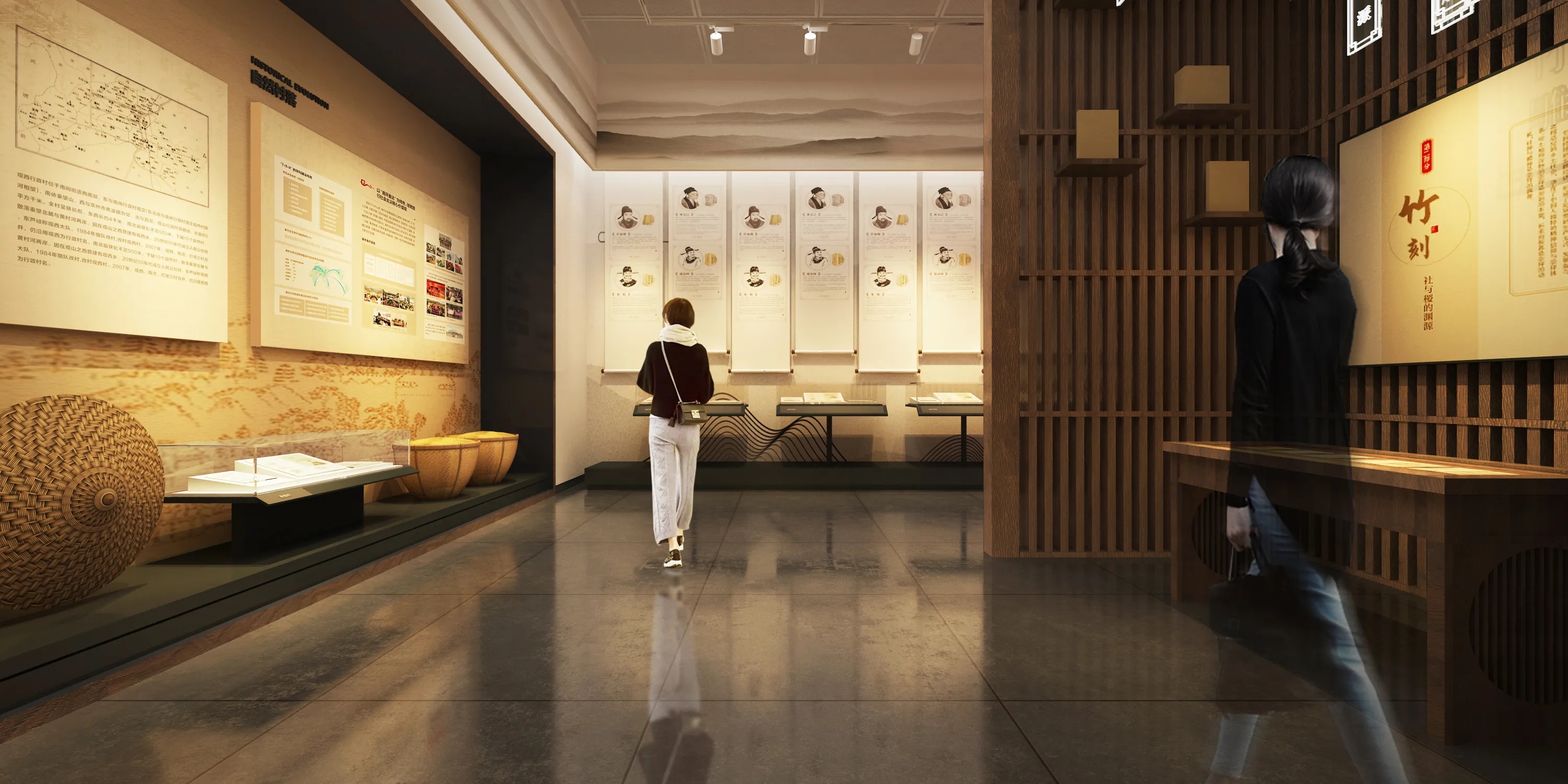 廣東鄉村振興展館設計、廣東鄉村振興展廳設計、廣東鄉村振興村史展館裝修（一）